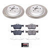 SC7144 Semi-Coated Rotor & Low-Dust Ceramic Brake Pad Kit - image 1