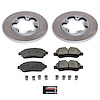SC7145 Semi-Coated Rotor & Low-Dust Ceramic Brake Pad Kit - image 1