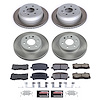SC7228 Semi-Coated Rotor & Low-Dust Ceramic Brake Pad Kit - image 1