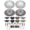 SC7236 Semi-Coated Rotor & Low-Dust Ceramic Brake Pad Kit - image 1