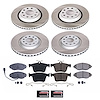 SC7253 Semi-Coated Rotor & Low-Dust Ceramic Brake Pad Kit