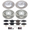 SC7278 Semi-Coated Rotor & Low-Dust Ceramic Brake Pad Kit - image 1