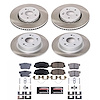 SC7283 Semi-Coated Rotor & Low-Dust Ceramic Brake Pad Kit - image 1