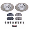 SC7301 Semi-Coated Rotor & Low-Dust Ceramic Brake Pad Kit