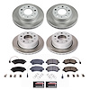 SC7304 Semi-Coated Rotor & Low-Dust Ceramic Brake Pad Kit - image 1