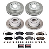 SC7305 Semi-Coated Rotor & Low-Dust Ceramic Brake Pad Kit - image 1