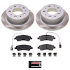 SC7310 Semi-Coated Rotor & Low-Dust Ceramic Brake Pad Kit - image 1