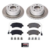 SC7314 Semi-Coated Rotor & Low-Dust Ceramic Brake Pad Kit - image 1