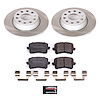SC7324 Semi-Coated Rotor & Low-Dust Ceramic Brake Pad Kit - image 1
