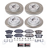 SC7346 Semi-Coated Rotor & Low-Dust Ceramic Brake Pad Kit - image 1