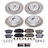 SC7348 Semi-Coated Rotor & Low-Dust Ceramic Brake Pad Kit - image 1