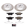 SC7417 Semi-Coated Rotor & Low-Dust Ceramic Brake Pad Kit - image 1