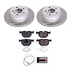 SC7429 Semi-Coated Rotor & Low-Dust Ceramic Brake Pad Kit - image 1