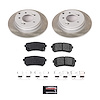SC7505 Semi-Coated Rotor & Low-Dust Ceramic Brake Pad Kit - image 1
