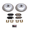 SC7507 Semi-Coated Rotor & Low-Dust Ceramic Brake Pad Kit - image 1