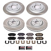 SC7511 Semi-Coated Rotor & Low-Dust Ceramic Brake Pad Kit - image 1