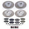 SC7518 Semi-Coated Rotor & Low-Dust Ceramic Brake Pad Kit - image 1