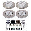 SC7529 Semi-Coated Rotor & Low-Dust Ceramic Brake Pad Kit - image 1
