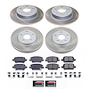 SC7561 Semi-Coated Rotor & Low-Dust Ceramic Brake Pad Kit - image 1