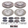 SC7566 Semi-Coated Rotor & Low-Dust Ceramic Brake Pad Kit - image 1
