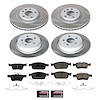 SC7569 Semi-Coated Rotor & Low-Dust Ceramic Brake Pad Kit - image 1