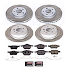 SC7571 Semi-Coated Rotor & Low-Dust Ceramic Brake Pad Kit - image 1