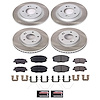 SC7580 Semi-Coated Rotor & Low-Dust Ceramic Brake Pad Kit - image 1