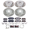 SC7599 Semi-Coated Rotor & Low-Dust Ceramic Brake Pad Kit