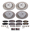 SC7606 Semi-Coated Rotor & Low-Dust Ceramic Brake Pad Kit - image 1