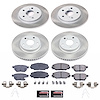 SC7631 Semi-Coated Rotor & Low-Dust Ceramic Brake Pad Kit - image 1