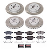 SC7635 Semi-Coated Rotor & Low-Dust Ceramic Brake Pad Kit - image 1