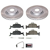 SC7648 Semi-Coated Rotor & Low-Dust Ceramic Brake Pad Kit - image 1