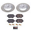 SC7707 Semi-Coated Rotor & Low-Dust Ceramic Brake Pad Kit - image 1