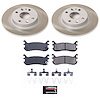 SC772 Semi-Coated Rotor & Low-Dust Ceramic Brake Pad Kit - image 1