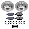 SC7720 Semi-Coated Rotor & Low-Dust Ceramic Brake Pad Kit - image 1