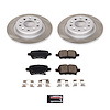 SC7721 Semi-Coated Rotor & Low-Dust Ceramic Brake Pad Kit - image 1