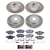 SC7759 Semi-Coated Rotor & Low-Dust Ceramic Brake Pad Kit - image 1