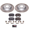 SC7811 Semi-Coated Rotor & Low-Dust Ceramic Brake Pad Kit - image 1