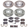 SC7838 Semi-Coated Rotor & Low-Dust Ceramic Brake Pad Kit - image 1