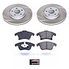 SC7885 Semi-Coated Rotor & Low-Dust Ceramic Brake Pad Kit - image 1