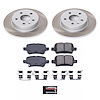 SC7896 Semi-Coated Rotor & Low-Dust Ceramic Brake Pad Kit - image 1