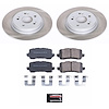 SC7903 Semi-Coated Rotor & Low-Dust Ceramic Brake Pad Kit - image 1