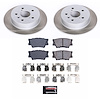 SC7905 Semi-Coated Rotor & Low-Dust Ceramic Brake Pad Kit - image 1