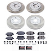 SC7907 Semi-Coated Rotor & Low-Dust Ceramic Brake Pad Kit - image 1