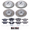 SC7912 Semi-Coated Rotor & Low-Dust Ceramic Brake Pad Kit - image 1