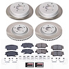 SC7920 Semi-Coated Rotor & Low-Dust Ceramic Brake Pad Kit - image 1