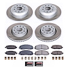 SC7938 Semi-Coated Rotor & Low-Dust Ceramic Brake Pad Kit - image 1