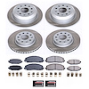 SC7939 Semi-Coated Rotor & Low-Dust Ceramic Brake Pad Kit - image 1