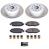 SC7942 Semi-Coated Rotor & Low-Dust Ceramic Brake Pad Kit - image 1
