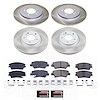SC8010 Semi-Coated Rotor & Low-Dust Ceramic Brake Pad Kit - image 1